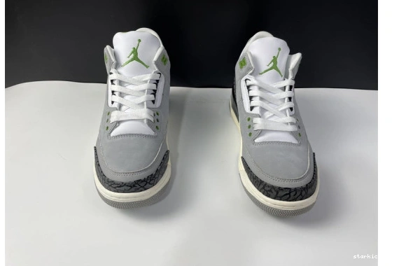 Chlorophyll Jordan Retro 3 136064-006 136064-006 Air 0429